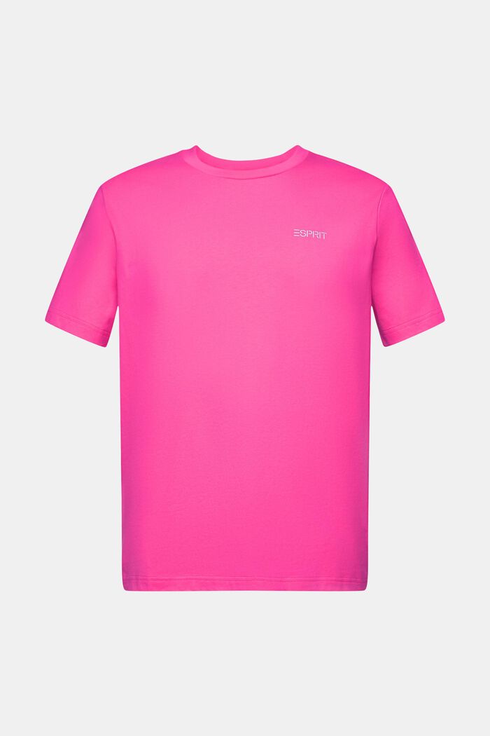 T-shirt unisex con logo, PINK FUCHSIA, detail image number 7