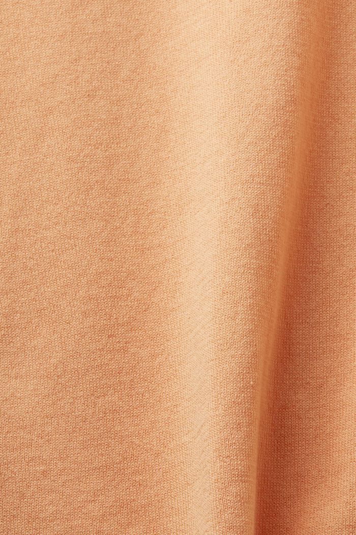 Pullover a maniche corte bicolore, PASTEL ORANGE, detail image number 5