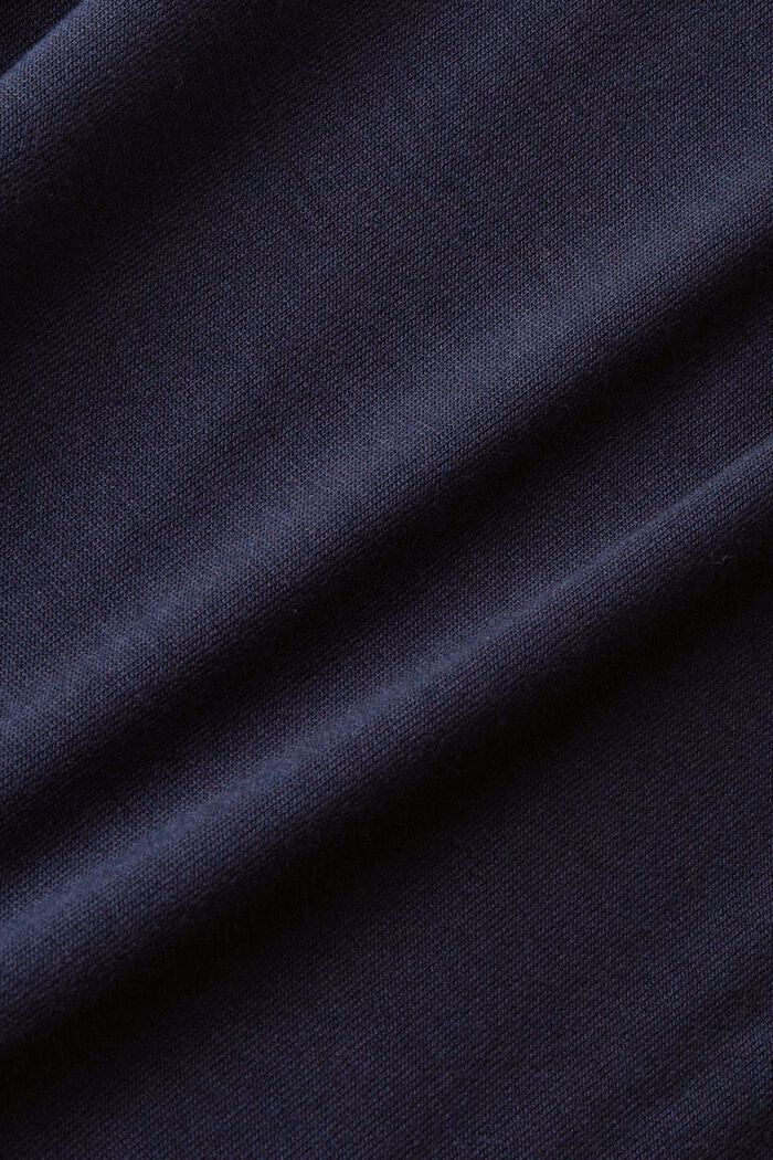 Camicetta con scollo a V, LENZING™ ECOVERO™, NAVY, detail image number 5
