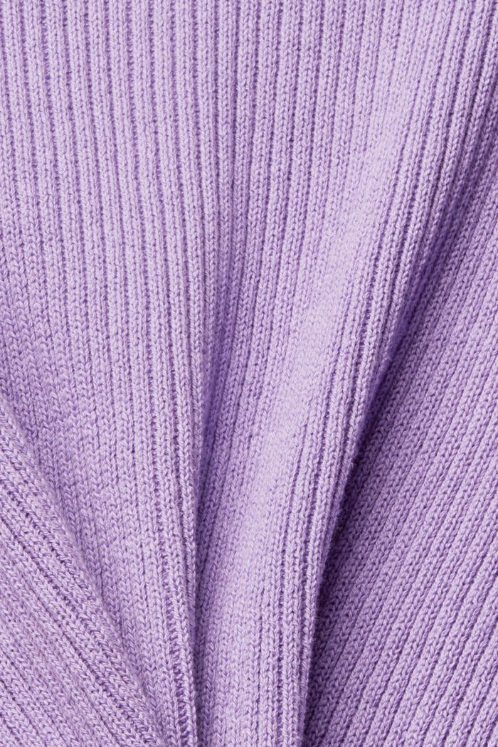 Cardigan in maglia, LILAC, detail image number 1