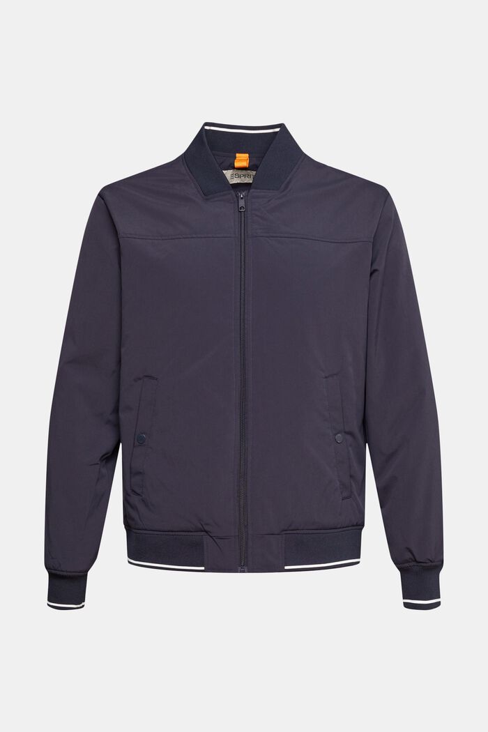 In materiale riciclato: Giacca bomber, NAVY, detail image number 6