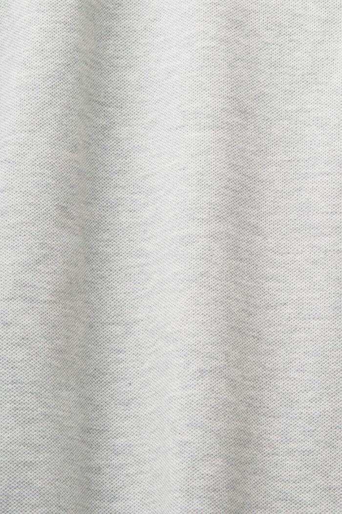 Polo con logo, LIGHT GREY, detail image number 4