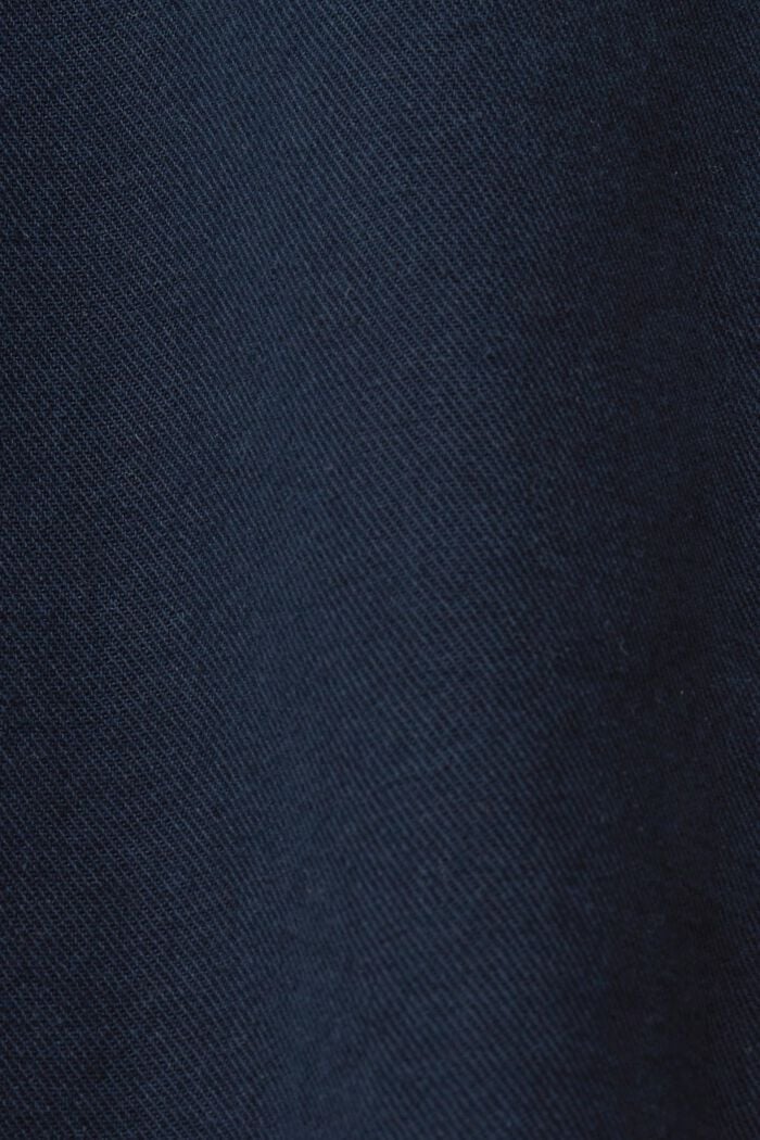 Giacca blazer in twill di cotone, NAVY, detail image number 5