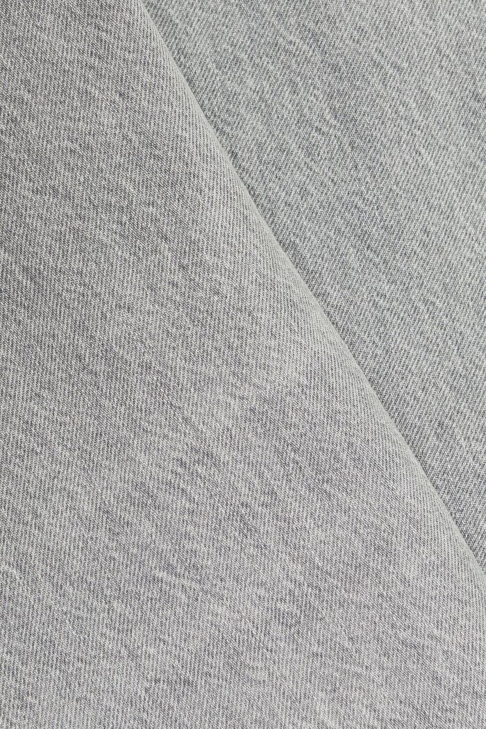 Jeans dritti, GREY LIGHT WASHED, detail image number 6