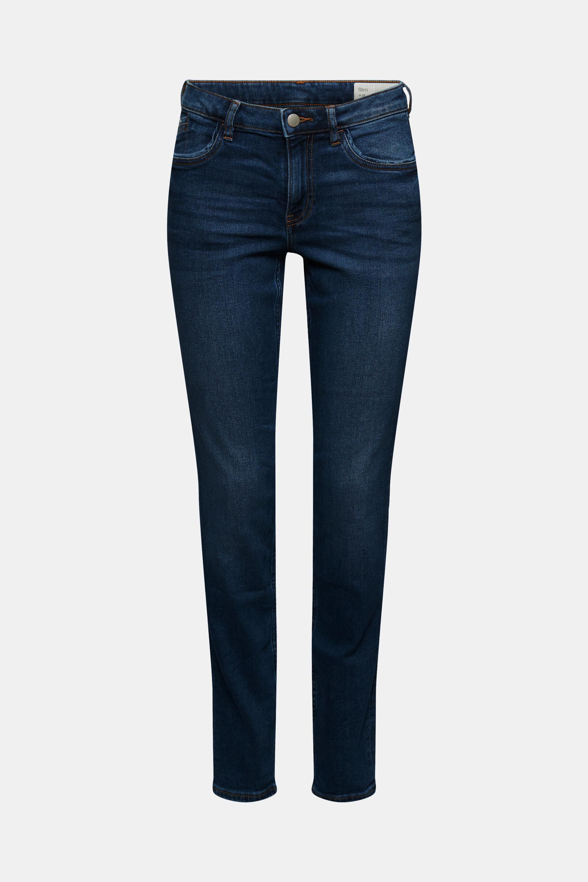 55% di sconto 011ee1b303 JeansEsprit in Denim di colore Blu Donna Abbigliamento da Jeans da Jeans skinny 