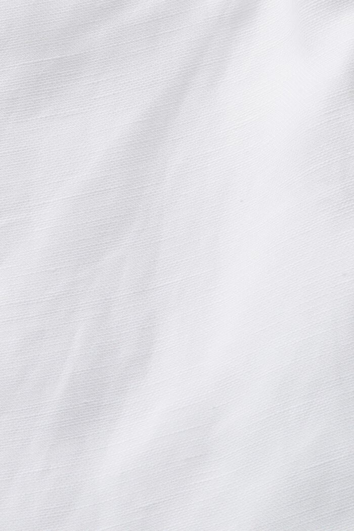 Pantalonicni da infilare, misto lino, WHITE, detail image number 6