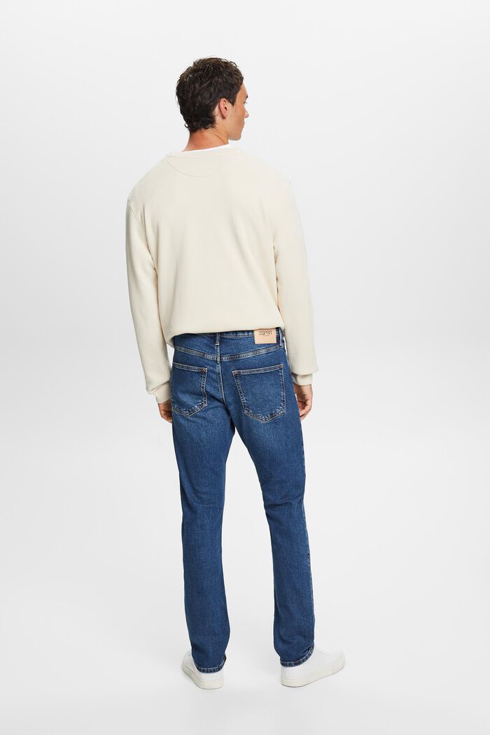 Riciclati: jeans Slim Fit elasticizzati, BLUE MEDIUM WASHED, detail image number 3