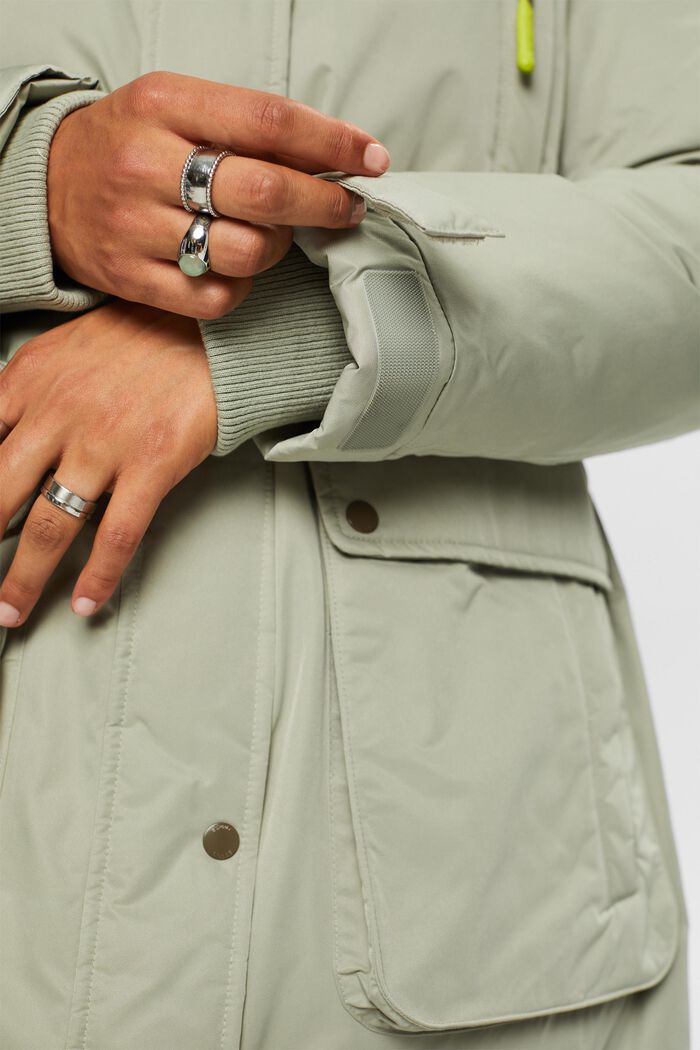 Cappotto parka imbottito, DUSTY GREEN, detail image number 2