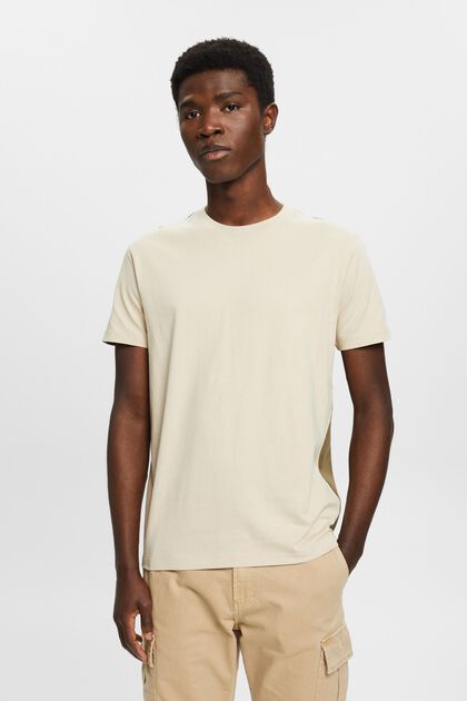 T-shirt in cotone bicolore