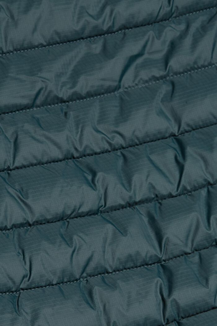 In materiale riciclato: gilet trapuntato con 3M® Thinsulate, TEAL BLUE, detail image number 4
