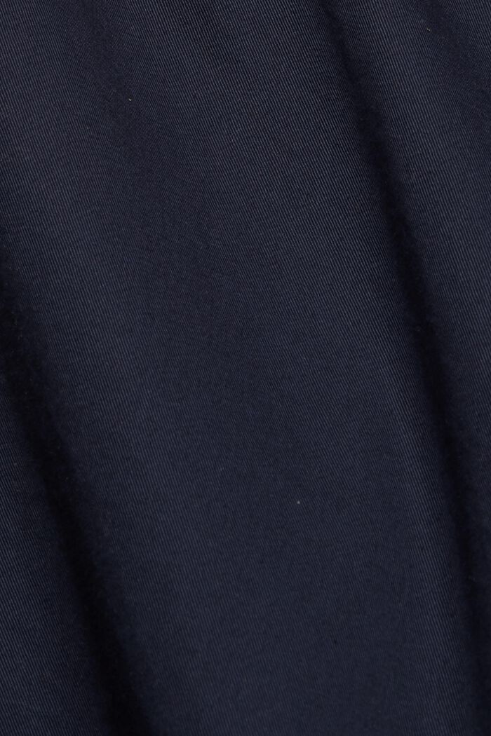 Pullover in maglia a coste di 100% cotone, NAVY, detail image number 4