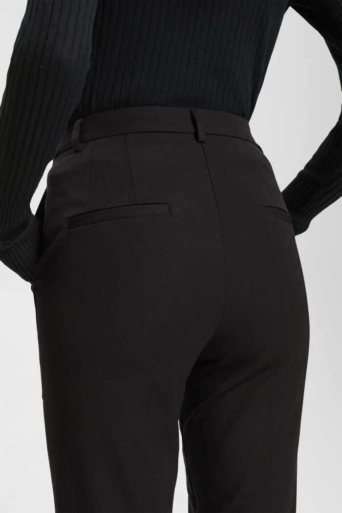 Pantaloni a sigaretta, BLACK, detail image number 4