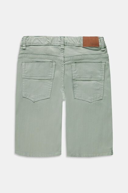 In materiale riciclato: shorts bermuda con vita regolabile