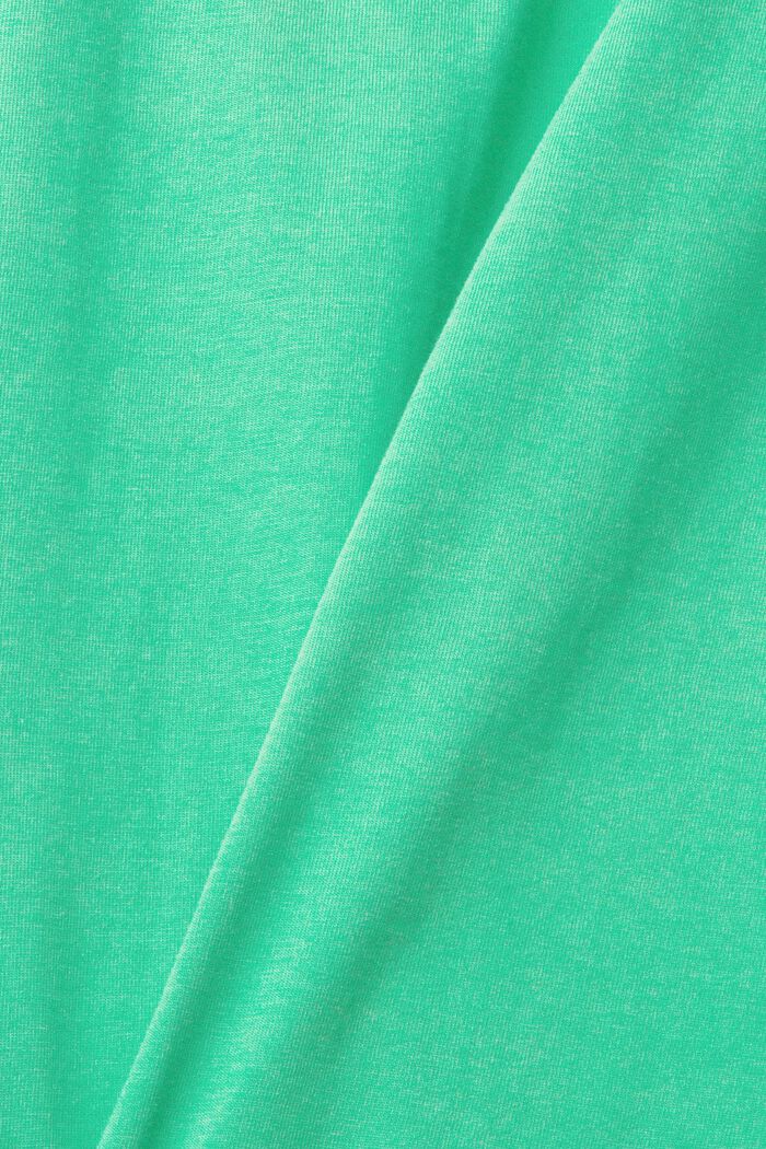 T-shirt in jersey, GREEN, detail image number 4