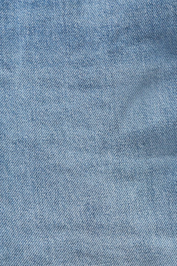 Jeans loose retrò a vita media, BLUE MEDIUM WASHED, detail image number 6