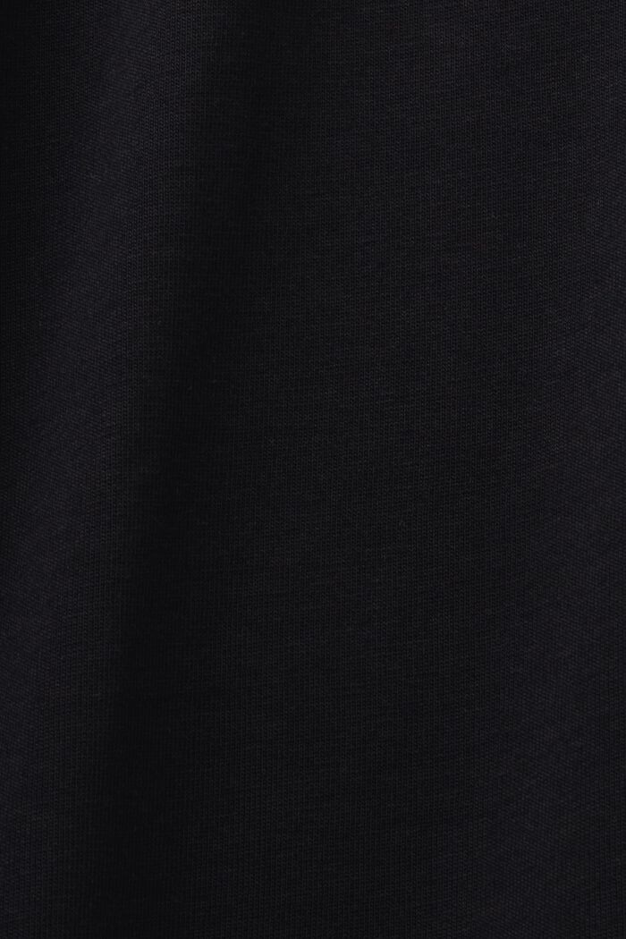 T-shirt in jersey con stampa, 100% cotone, BLACK, detail image number 4