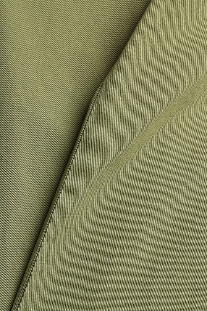 Pantaloni con coulisse e cordoncino in cotone Pima, LIGHT KHAKI, detail image number 1