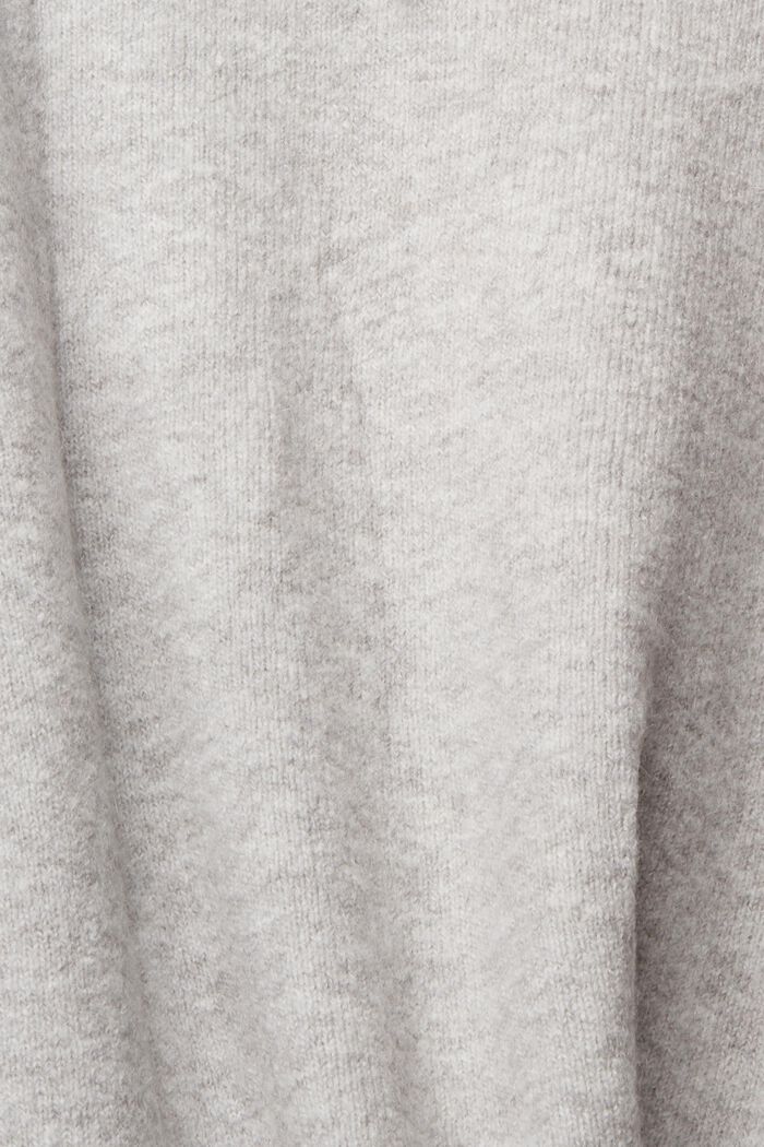 Con lana: pullover soffice, LIGHT GREY 3, detail image number 1