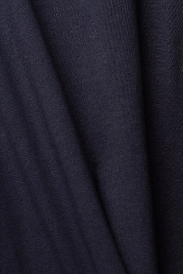 T-shirt in jersey con stampa, NAVY, detail image number 6