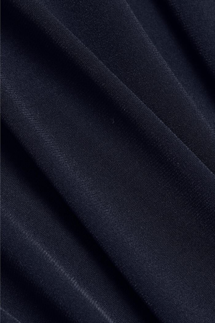 In materiale riciclato: abito in jersey con cintura, NAVY, detail image number 4