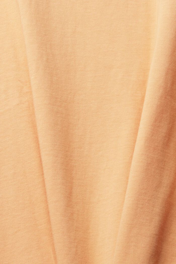 T-shirt in jersey con stampa sul davanti, PEACH, detail image number 4