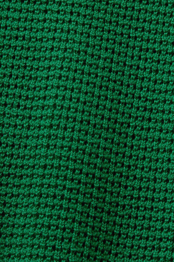 Gonna midi lavorata a maglia, GREEN, detail image number 5