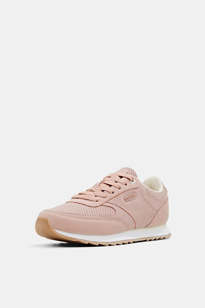 Sneakers in similpelle, LIGHT PINK, detail image number 3
