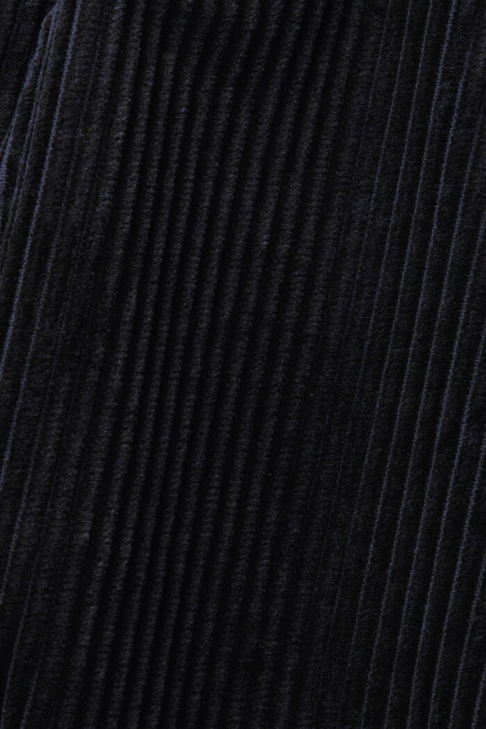 Pantaloni da jogging in velluto, BLACK, detail image number 1