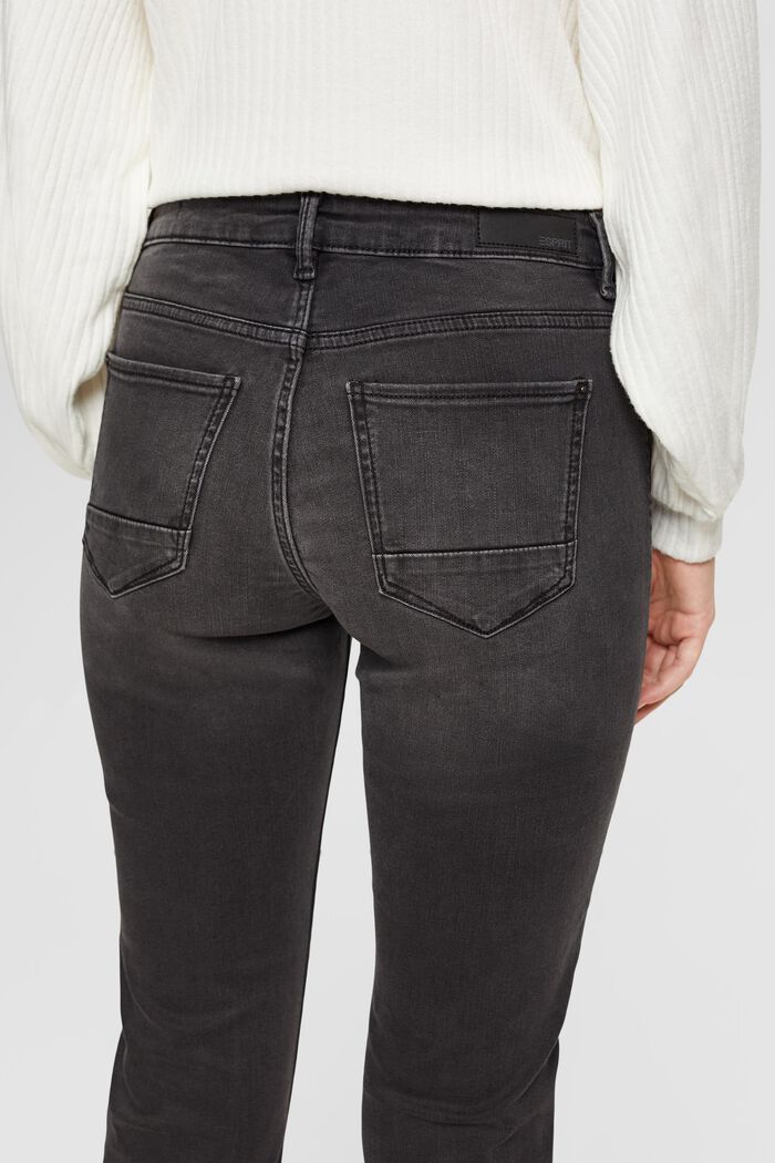 Jeans stretch slim fit, GREY DARK WASHED, detail image number 4