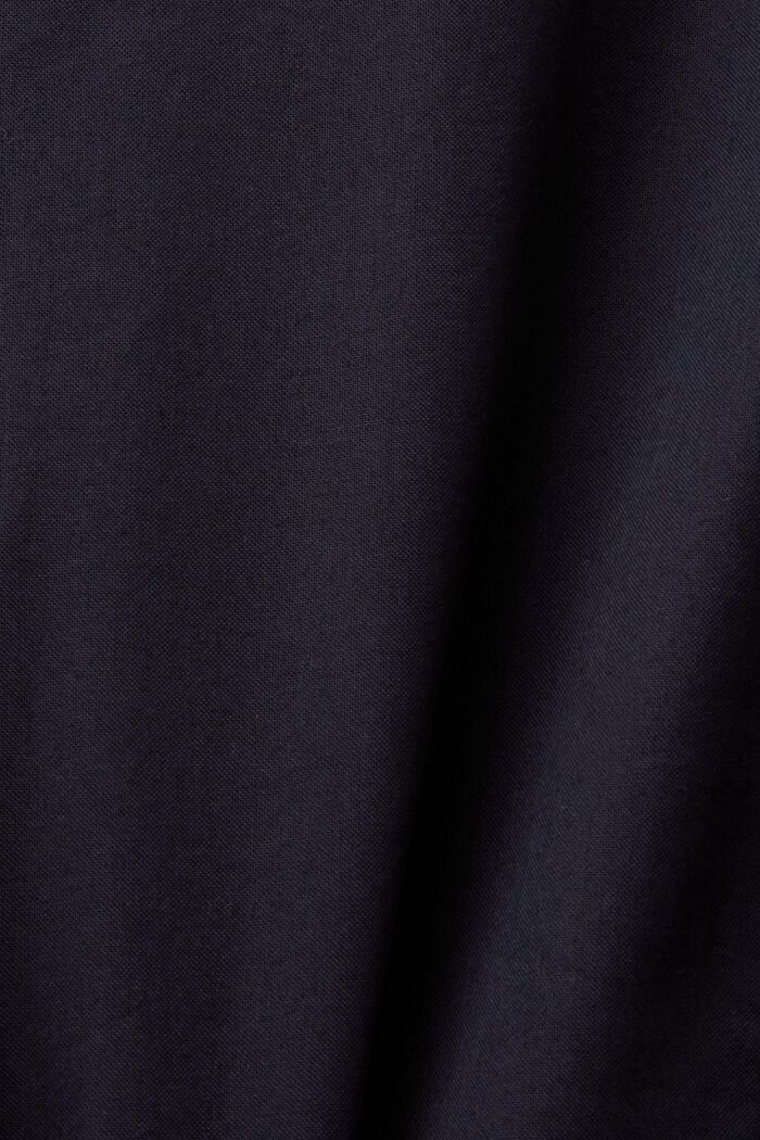 Camicia Slim Fit con colletto alto, BLACK, detail image number 4