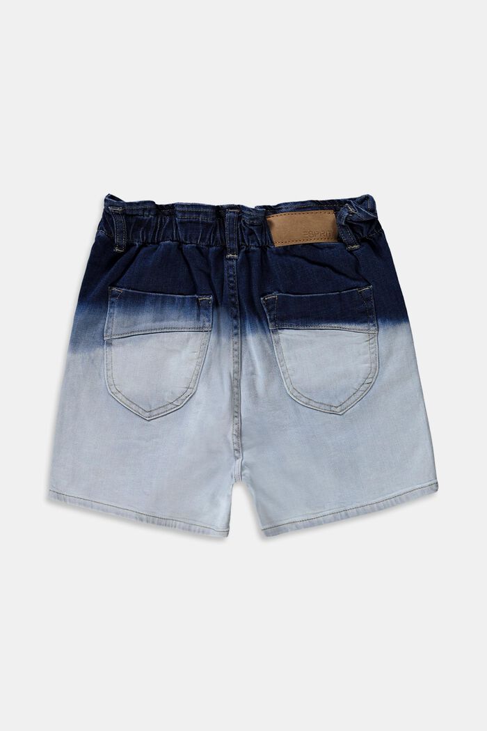 Shorts in denim bicolore, BLUE BLEACHED, detail image number 1