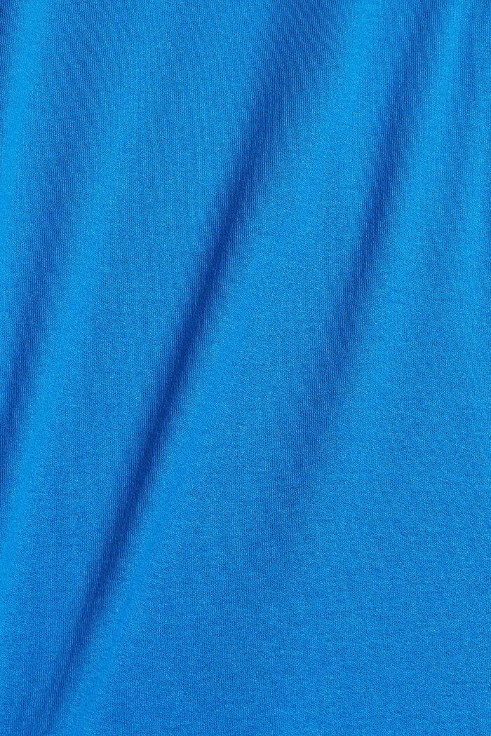 Maglia a maniche lunghe con maniche a palloncino, LENZING™ ECOVERO™, BLUE, detail image number 4