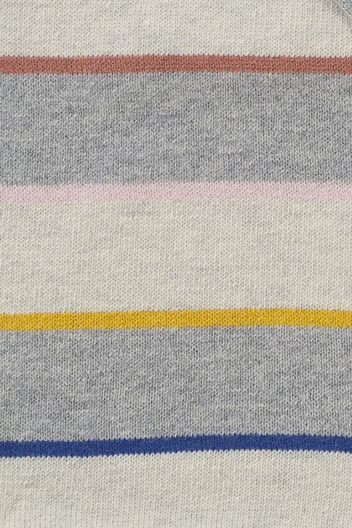 Berretto a maglia con pile di misto cotone, SILVER, detail image number 1