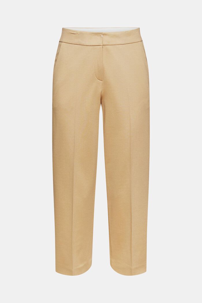 Pantaloni culotte in jersey indeformabile, CAMEL, detail image number 5