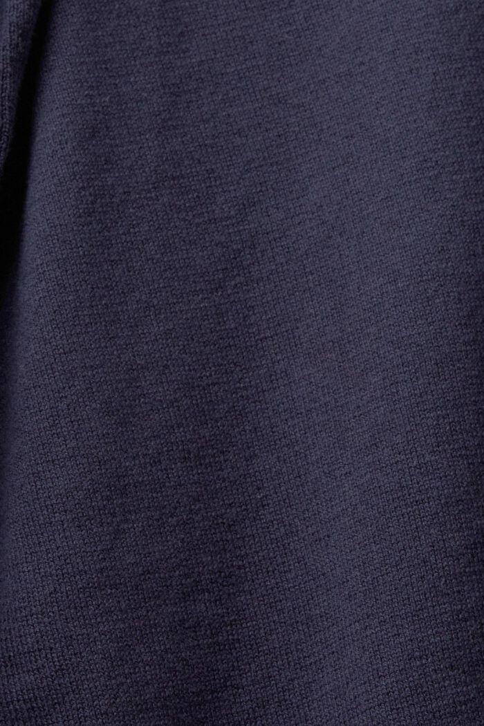 Pullover in maglia con scollo a V, NAVY, detail image number 4