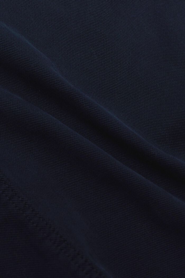Gonna midi con spacco, NAVY, detail image number 6