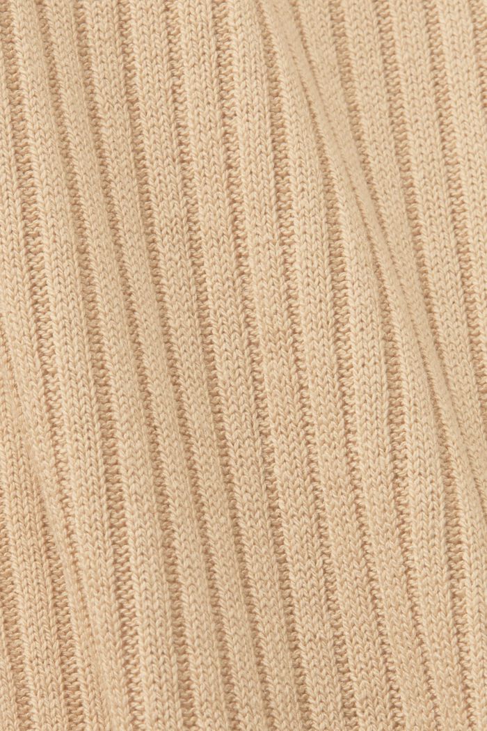 Smanicato in maglia a coste, SAND, detail image number 4