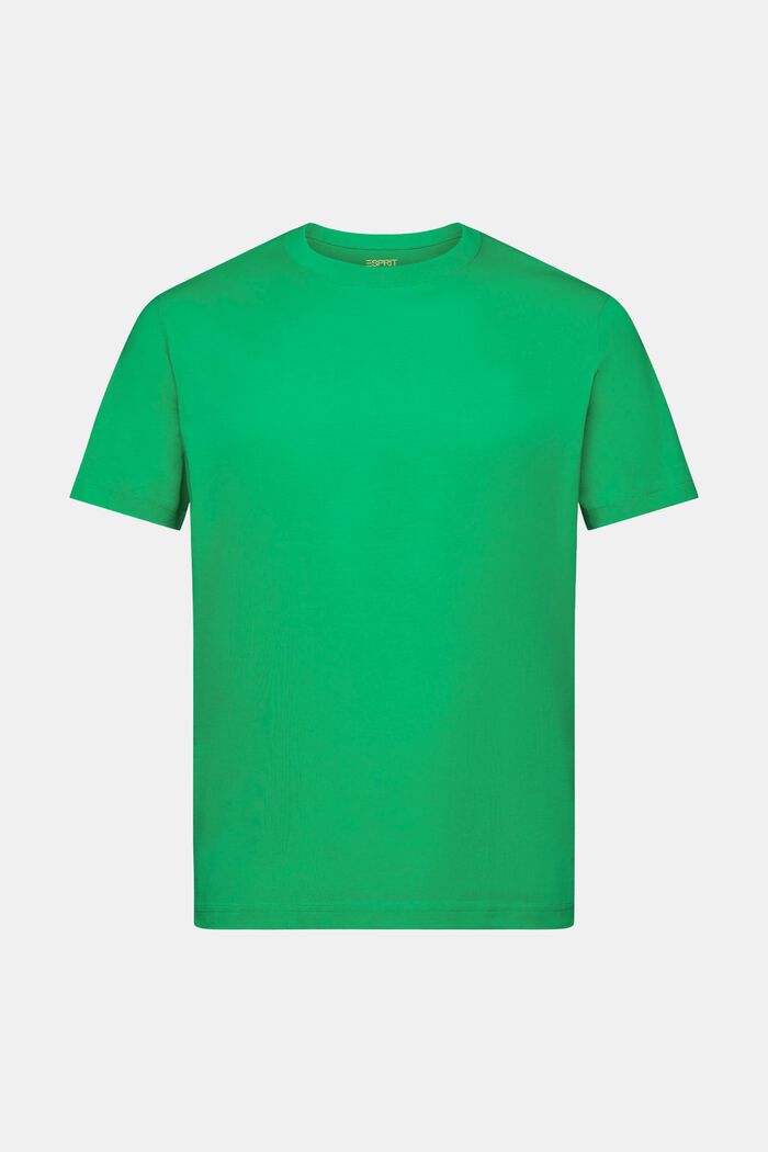 T-shirt girocollo in jersey, NEW GREEN, detail image number 6