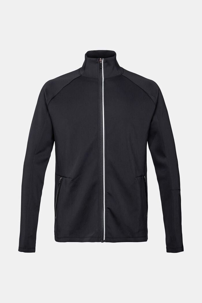 Giacca Active con zip, BLACK, detail image number 6