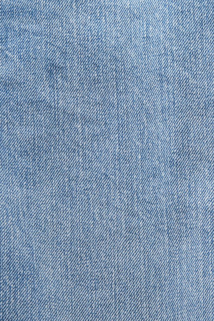 Jeans Regular affusolati a vita media, BLUE LIGHT WASHED, detail image number 5
