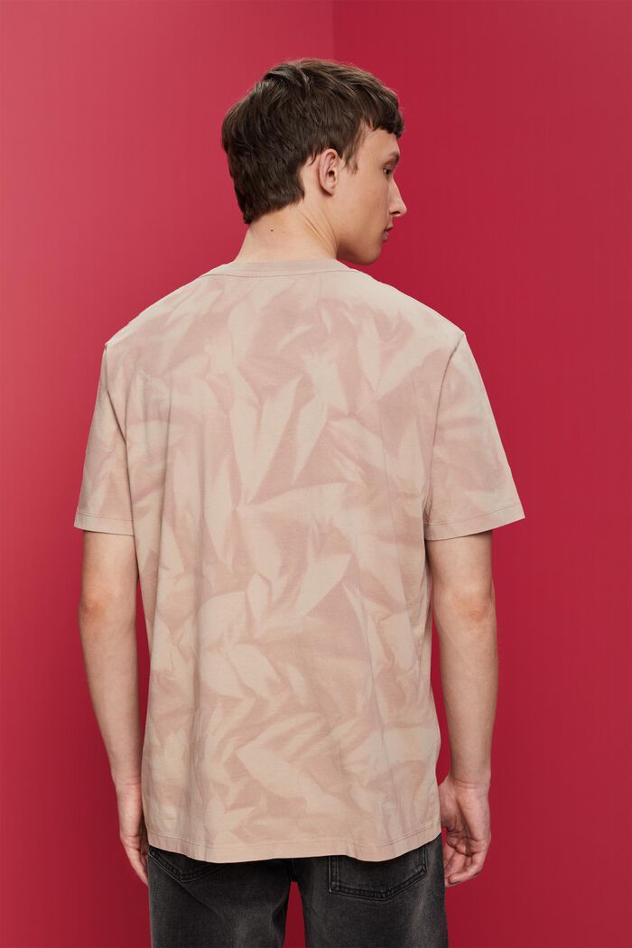 T-shirt girocollo, 100% cotone, DARK OLD PINK, detail image number 3