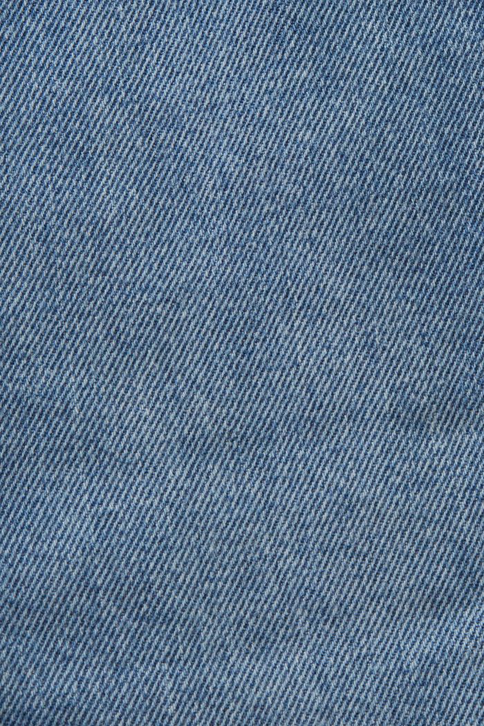 Jeans Regular affusolati a vita media, BLUE MEDIUM WASHED, detail image number 6