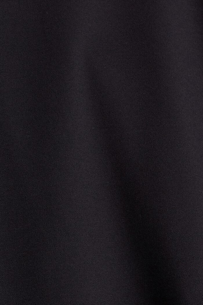 Abito mini in jersey Punto, LENZING™ ECOVERO™, BLACK, detail image number 4