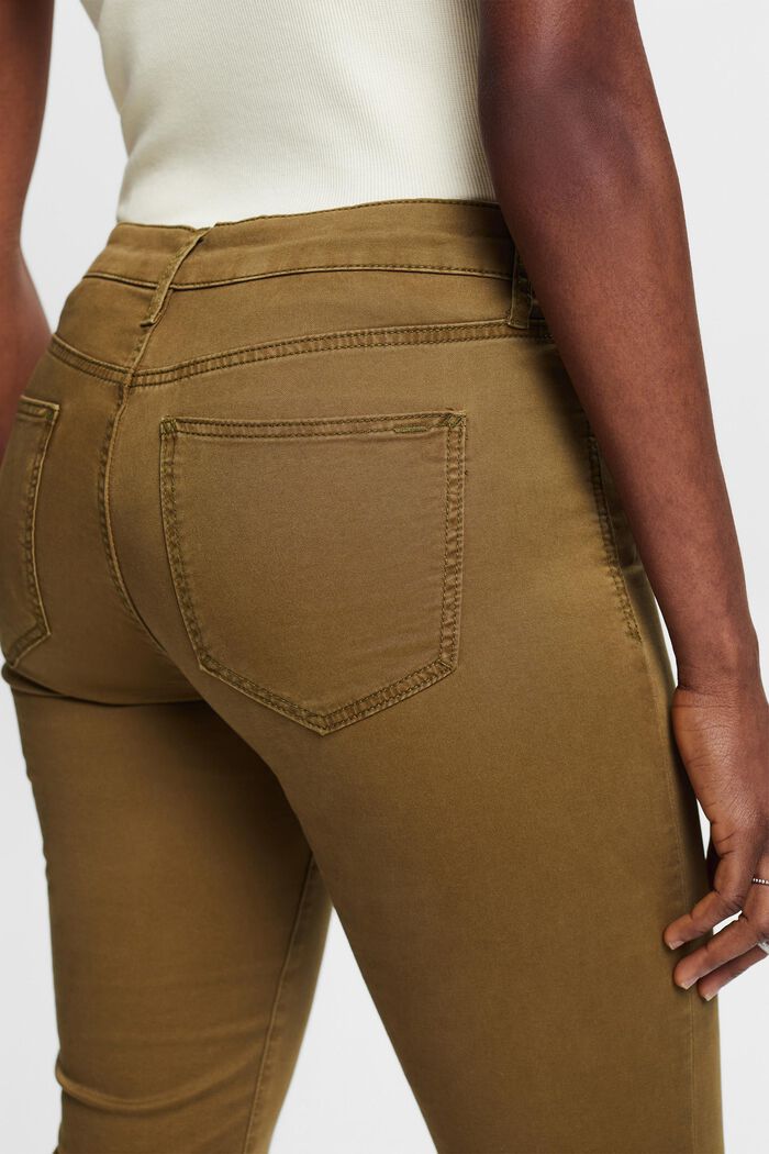Pantaloni Capri, KHAKI GREEN, detail image number 3