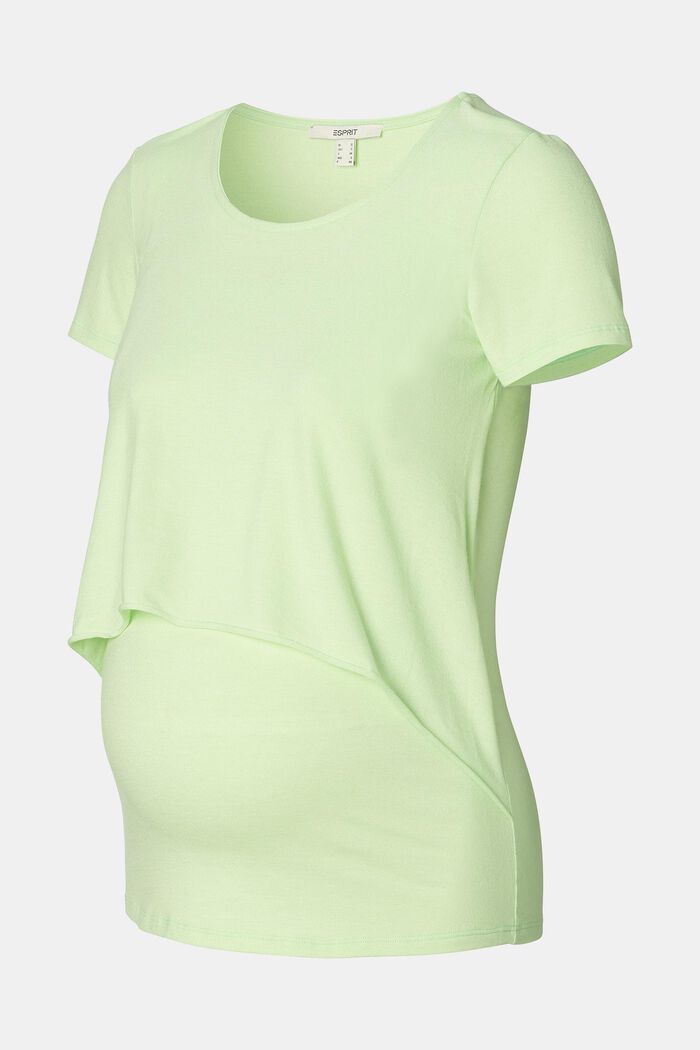 T-shirt con funzione allattamento, PARADISE GREEN, detail image number 6