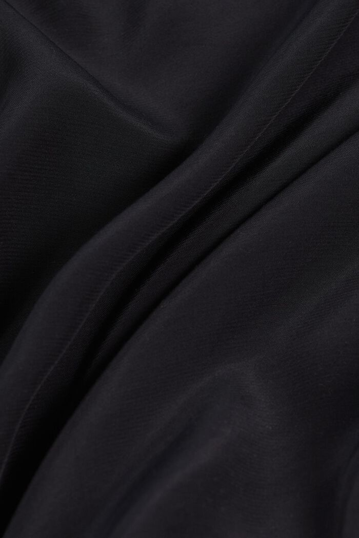 Top con spalline sottili in pizzo, BLACK, detail image number 5