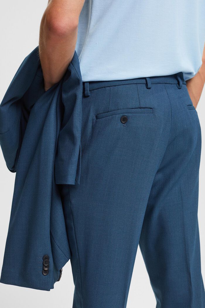 Mix & Match: Pantaloni da completo birdseye, BLUE, detail image number 2