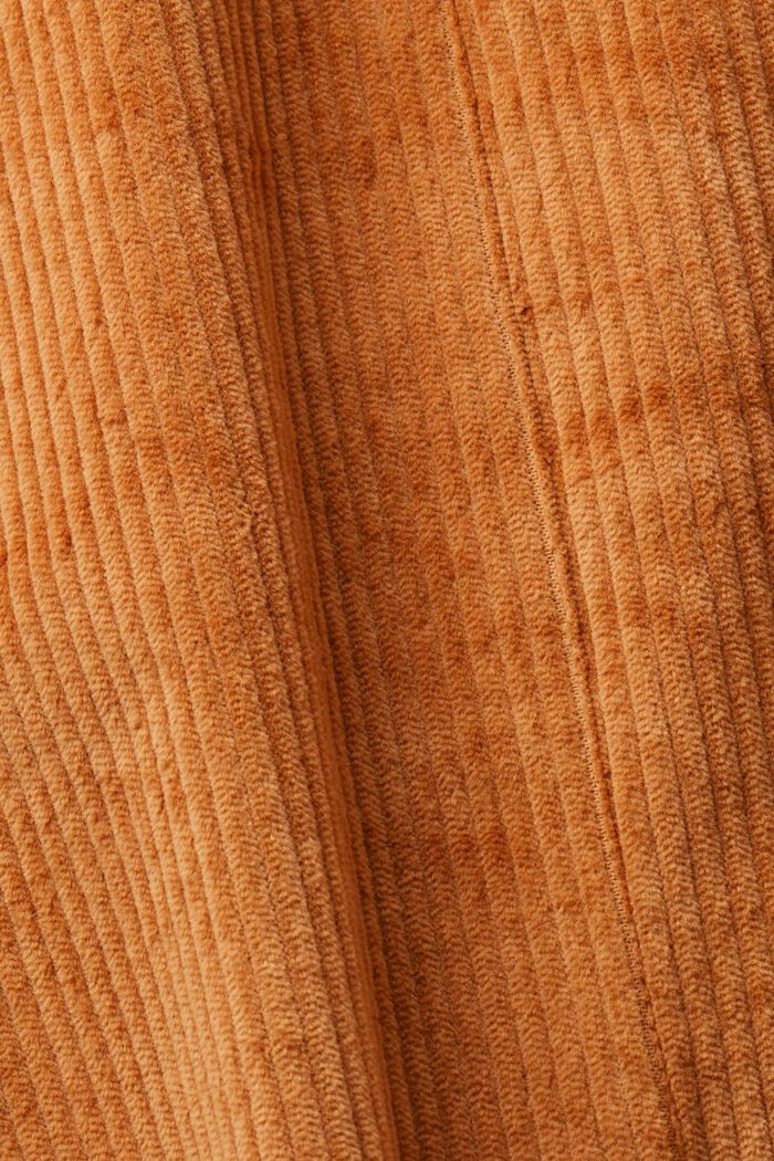 Blazer oversize in velluto, CARAMEL, detail image number 5