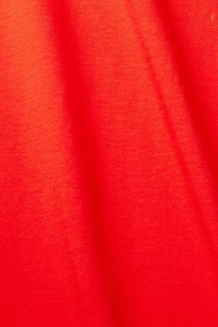 T-shirt in jersey, 100% cotone, RED, detail image number 1