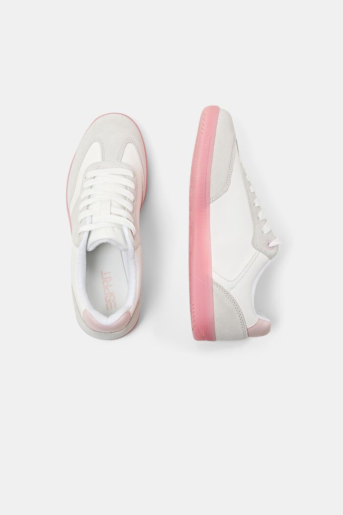 Sneakers in materiale misto, PASTEL PINK, detail image number 5